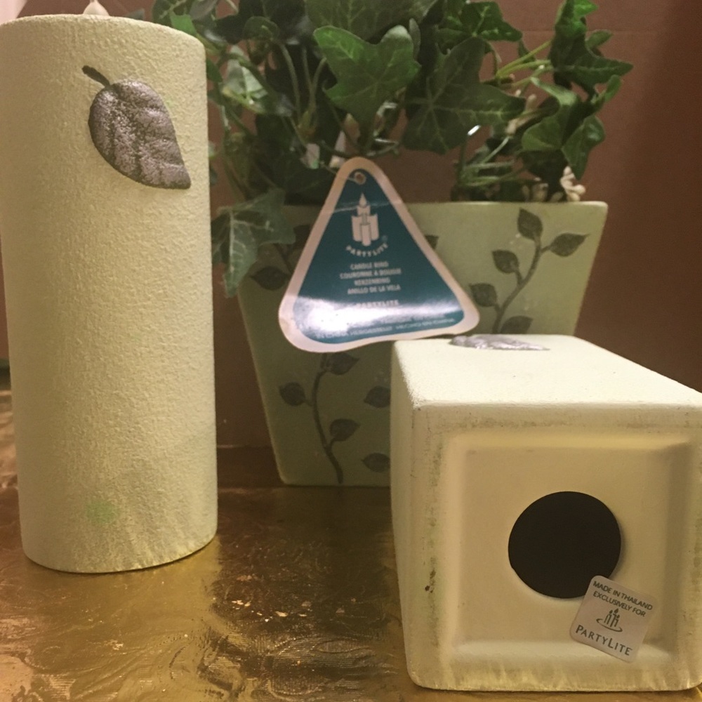 Partylite Light Green Spring Candle Set - Picture 7 of 7